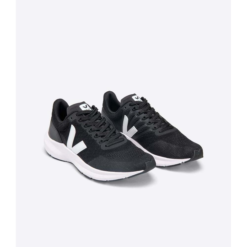 Veja MARLIN V-KNIT Topanky Panske Black/White | SK 241YXF